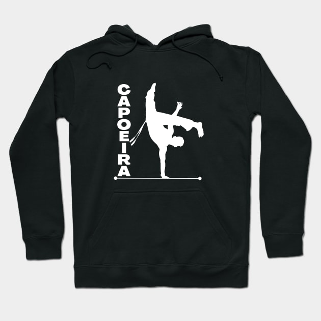 Capoeira brazilian sport silhouette Hoodie by Tecnofa